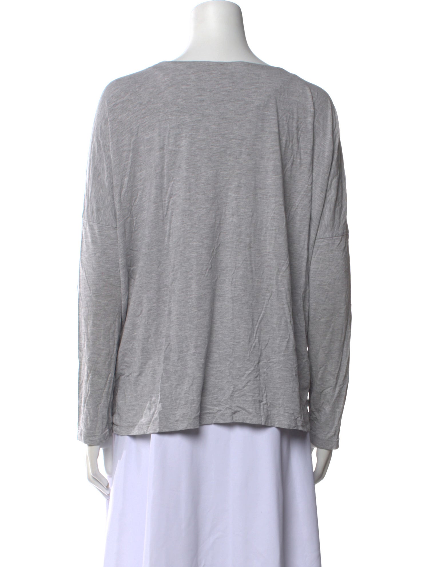 Hatch Bateau Neckline Long Sleeve Top